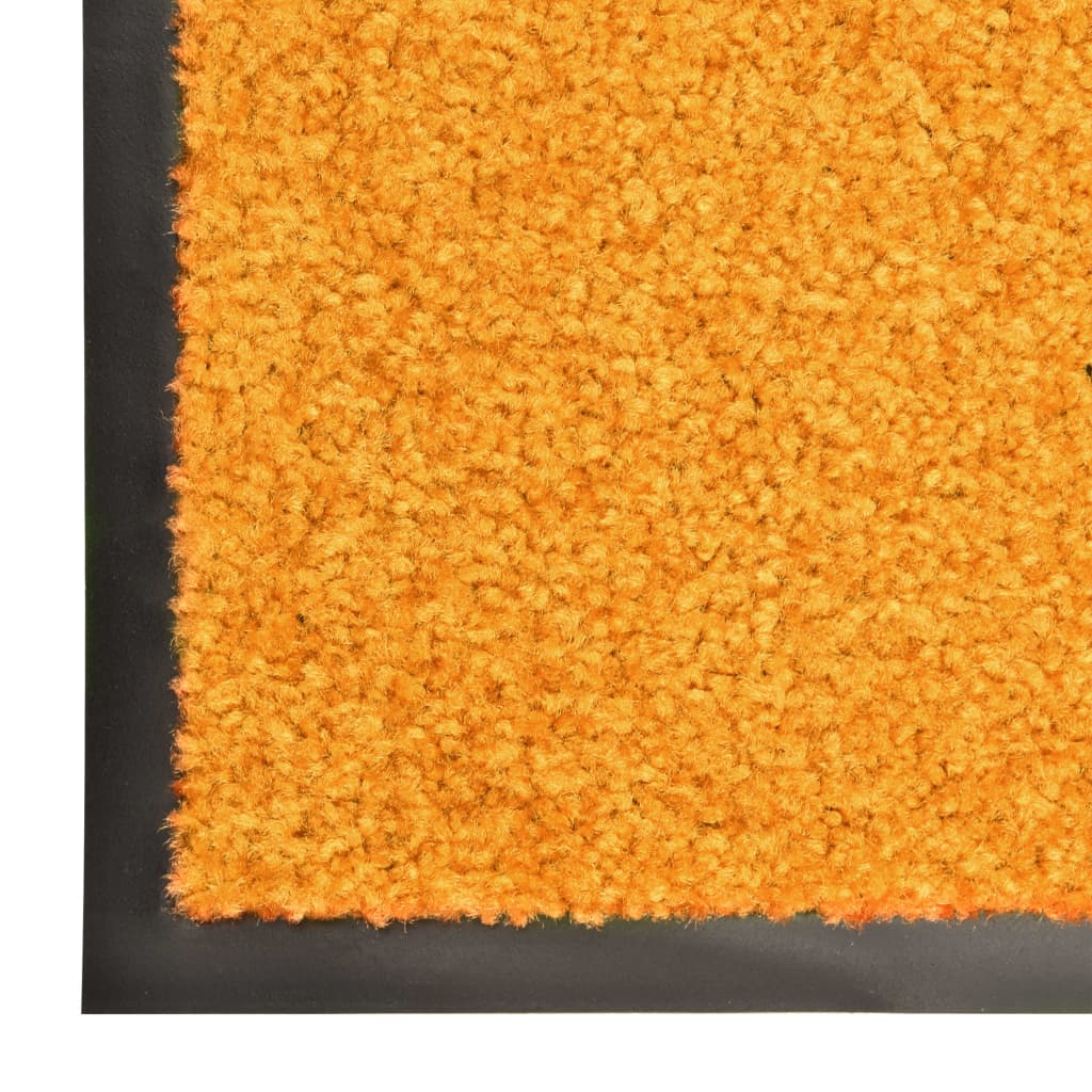 vidaXL Перима изтривалка, оранжева, 40x60 см