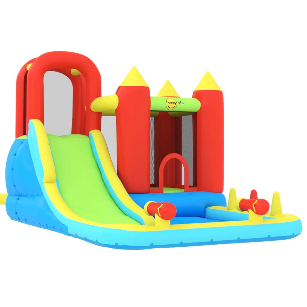 Happy Hop Надуваем замък с пързалка и басейн 298x400x221 см