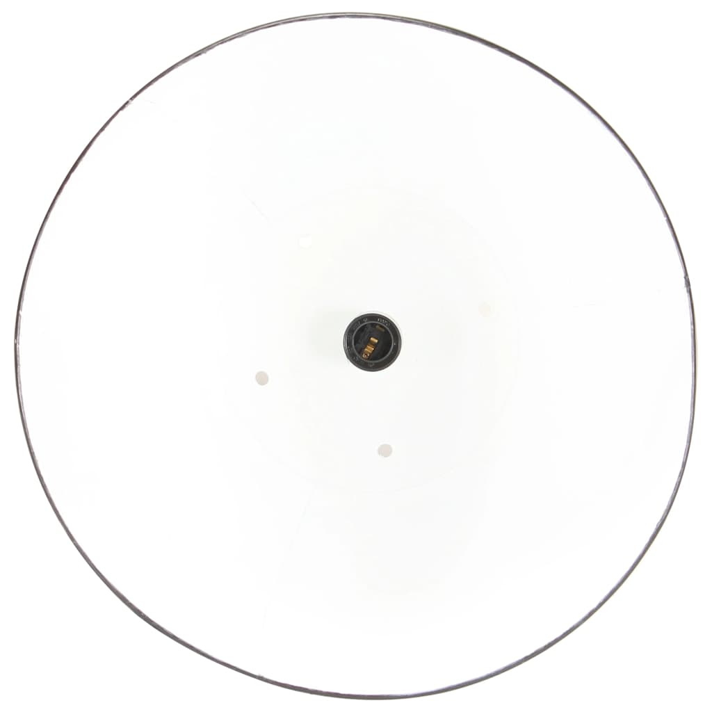 vidaXL Индустриална пенделна лампа 25 W черна кръгла 32 см E27