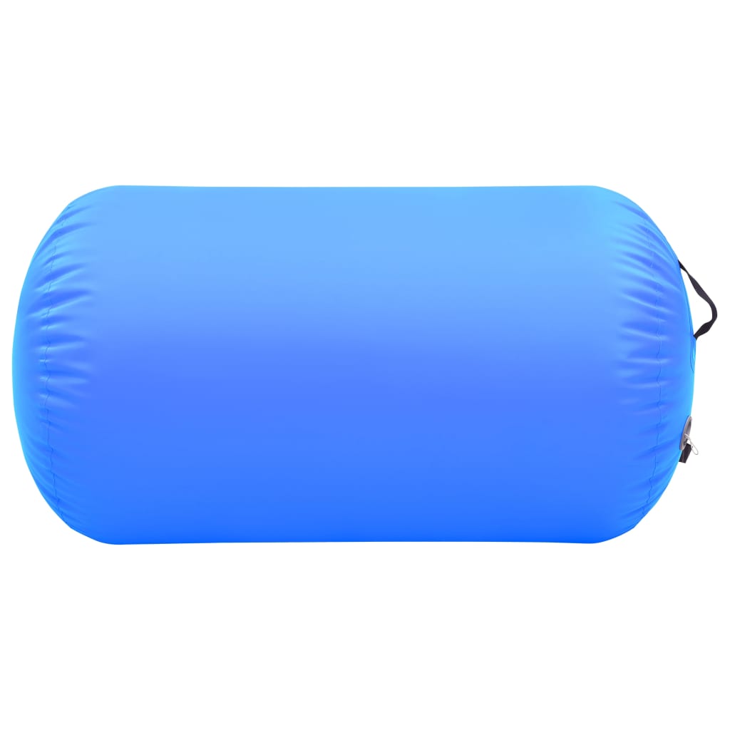 vidaXL Надуваем гимнастически дюшек с помпа 100x60 см PVC син