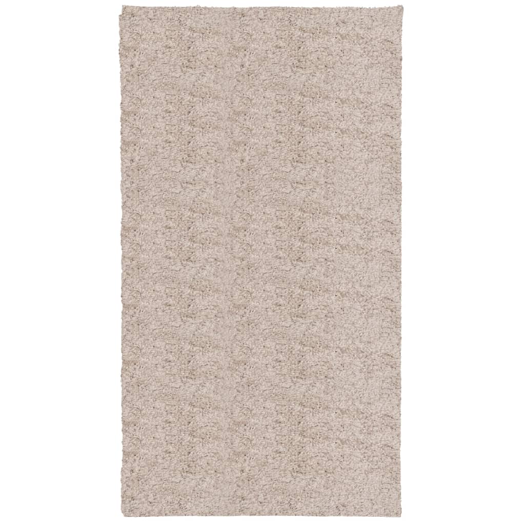 vidaXL Шаги килим с дълъг косъм "PAMPLONA" модерен бежов 60x110 см