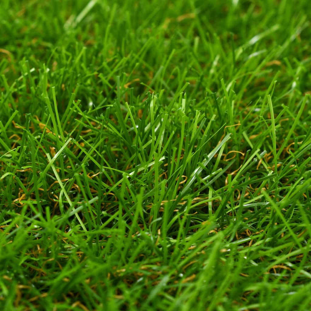vidaXL Изкуствена трева, 1x8 м/30 мм, зелена