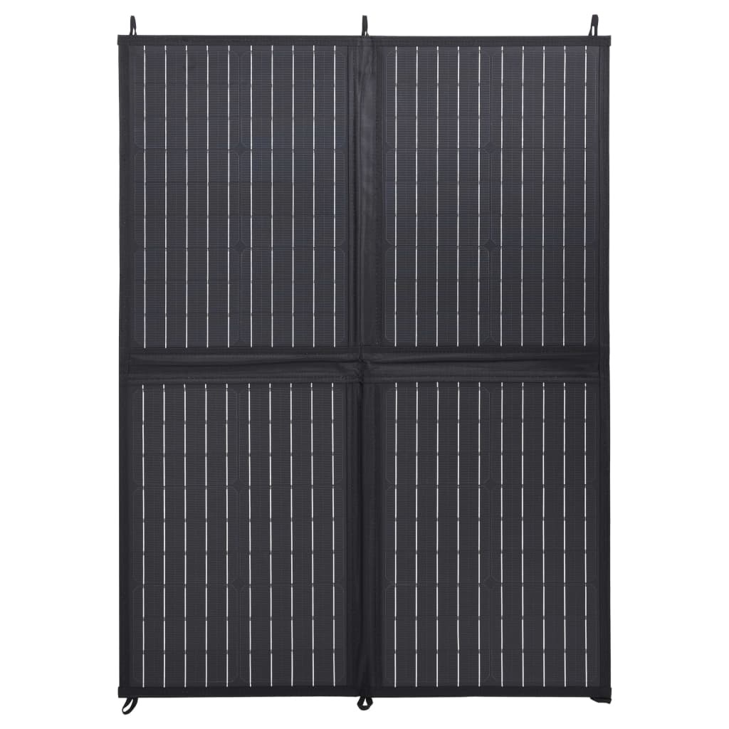 vidaXL Сгъваем соларен панел, 100 W, 12 V