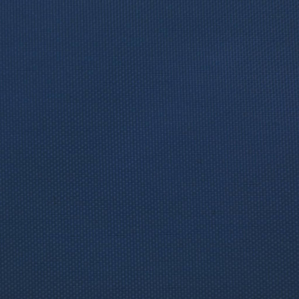 vidaXL Платно-сенник, Оксфорд текстил, квадратно, 5x5 м, синьо