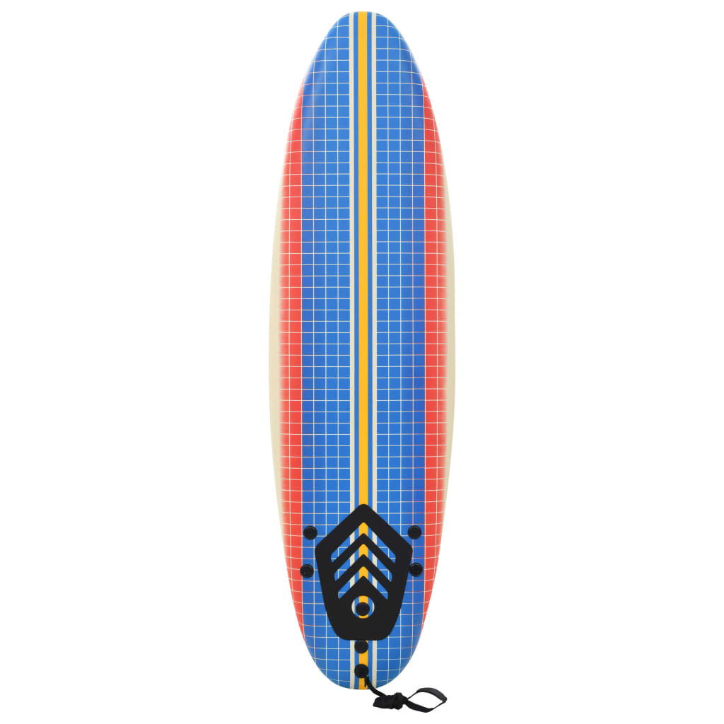 vidaXL Дъска за сърф, 170 см, мозайка