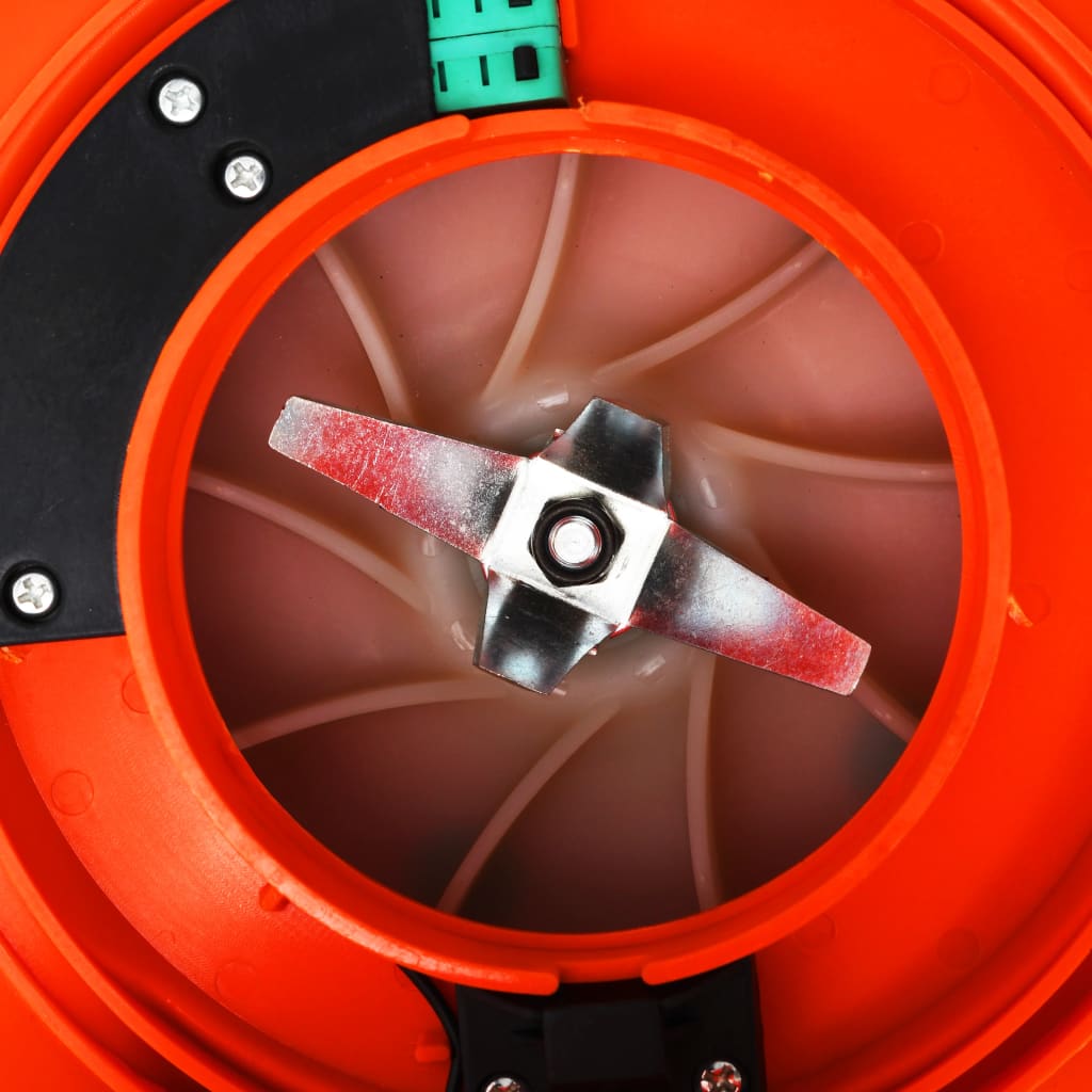 vidaXL Бензинова духалка за листа, 3-в-1, 26 см3, оранжева