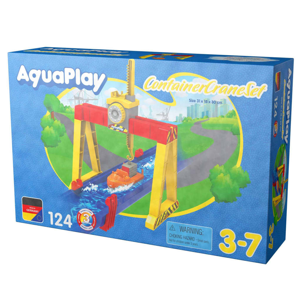 AquaPlay ContainerCrane Комплект за водна игра на открито