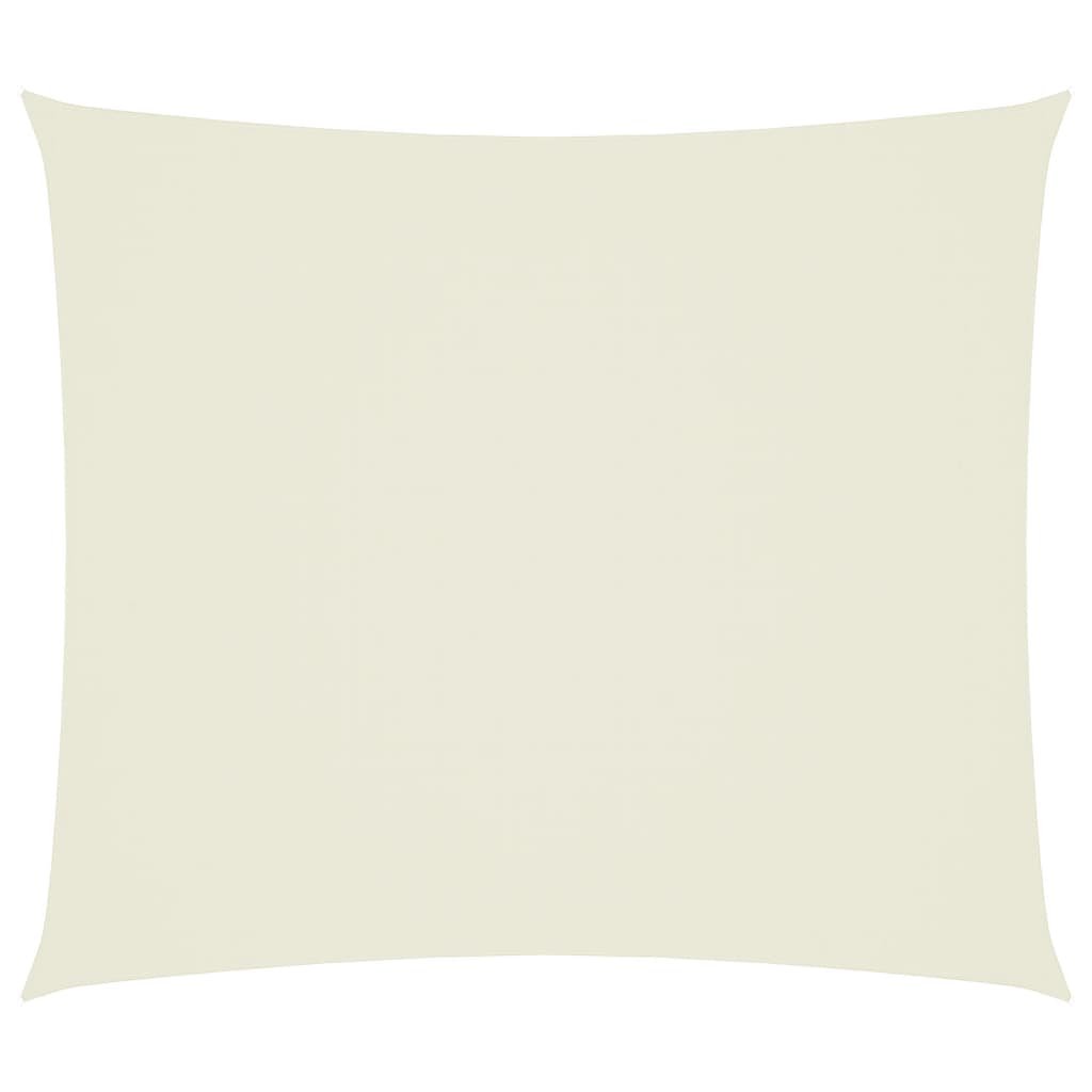 vidaXL Платно-сенник, Оксфорд текстил, правоъгълно, 2,5x3 м, кремаво
