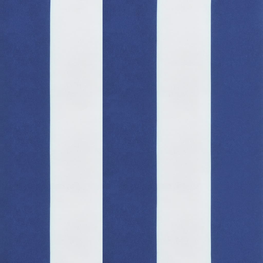 vidaXL Палетни възглавници, 5 бр, синьо-бели ивици, текстил