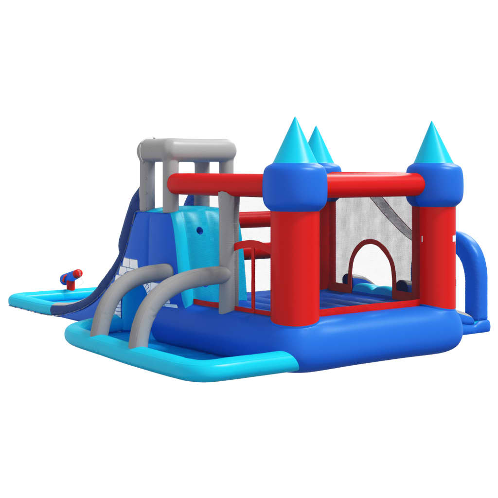 Happy Hop Надуваем воден замък Splash Park 590x390x225 см PVC