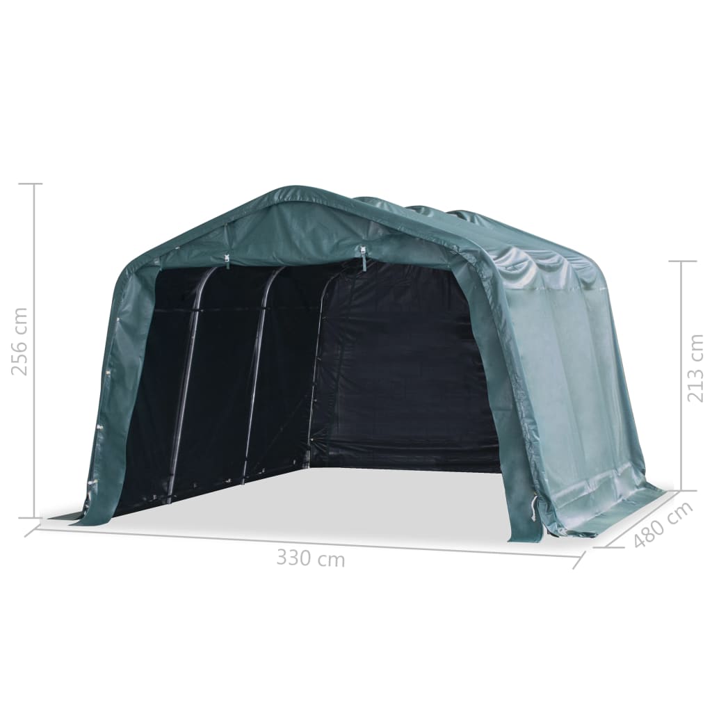 vidaXL Стоманена рамка за палатка 3,3x4,8 м