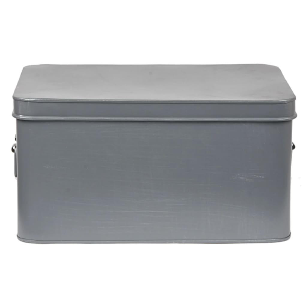 LABEL51 Кутия за съхранение Media, 35x27x18 см, ХL, антично сиво
