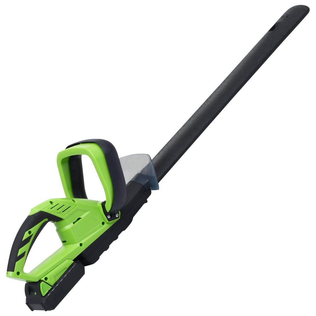 vidaXL Безжични градински инструменти от 2 части със зарядни и батерии