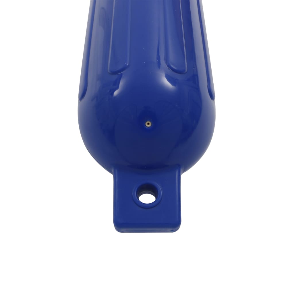 vidaXL Фендери за лодка, 4 бр, сини, 51x14 см, PVC