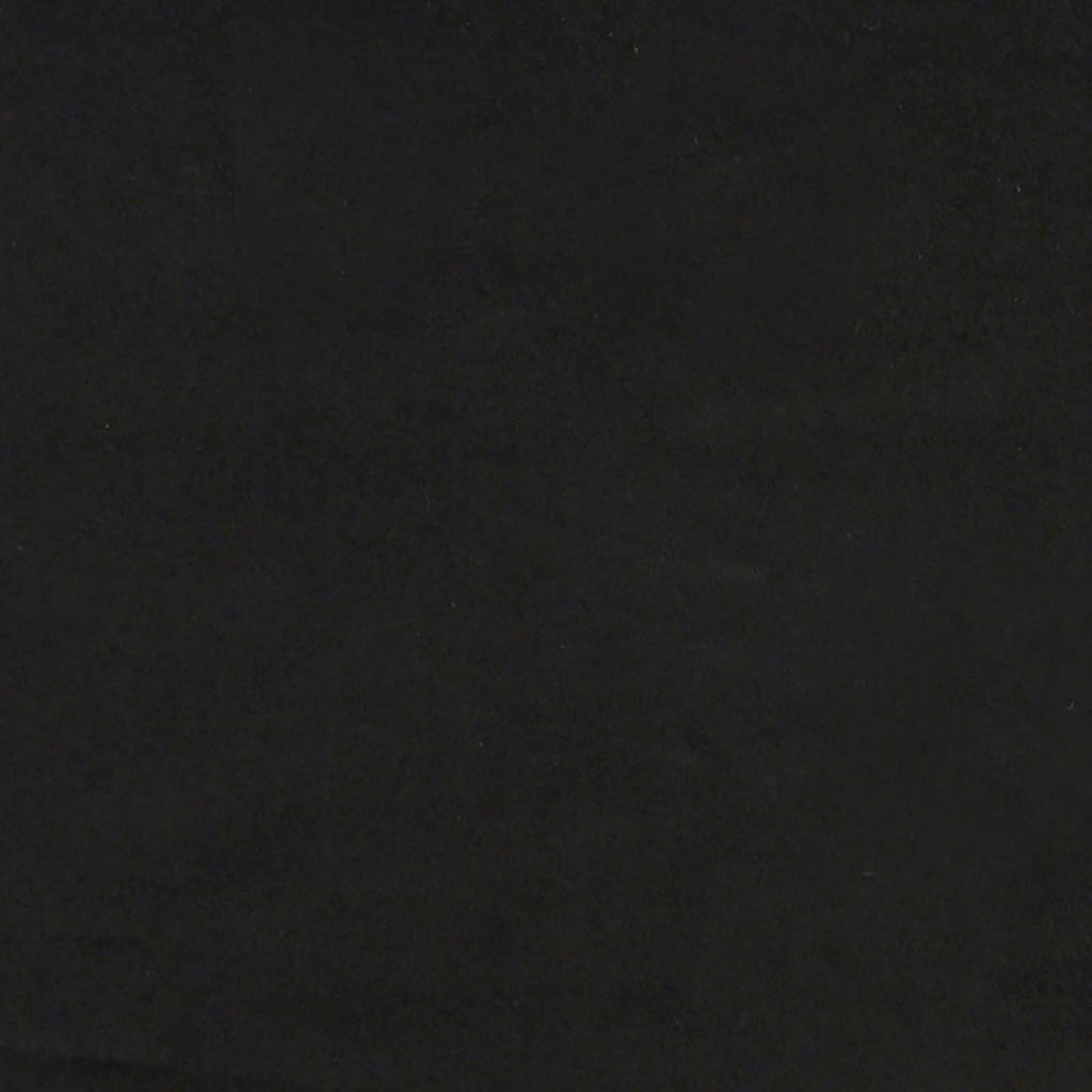 vidaXL Пейка с облегалка, черна, 119,5x64,5x75 см, кадифе