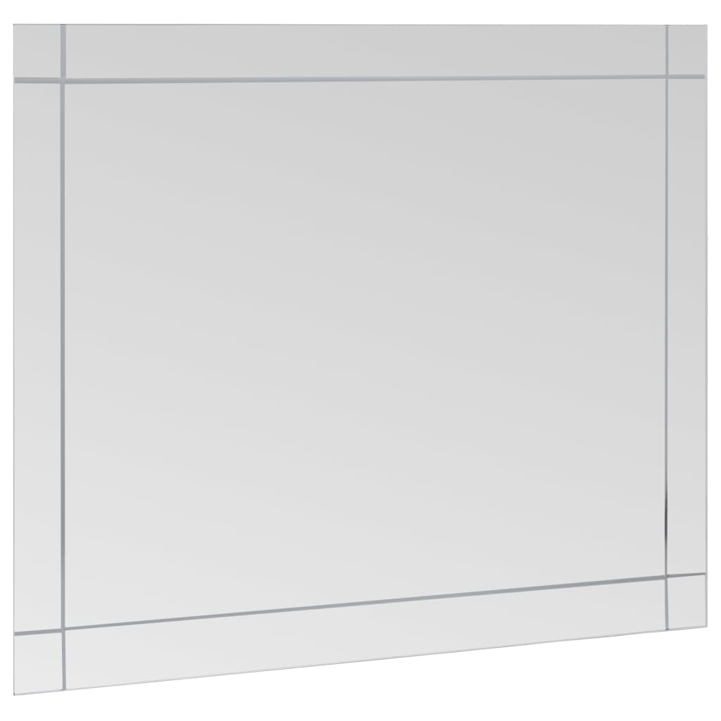 vidaXL Стенно огледало, 100x60 см, стъкло