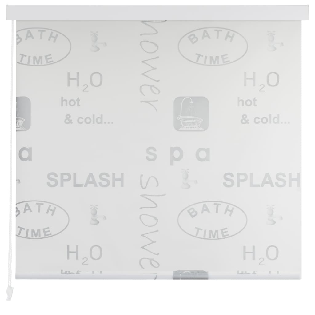 vidaXL Ролетна щора за баня, 80x240 см, Splash