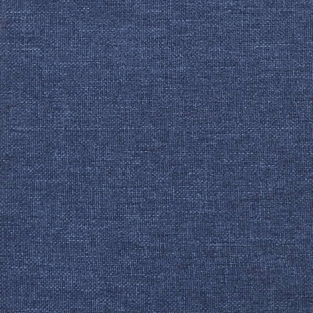 vidaXL Табуретка, синя, 60x60x35 см, плат
