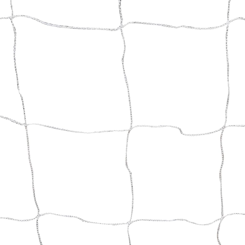 vidaXL Футболни врати с мрежи, стомана, 2 бр, 240x90x150 см