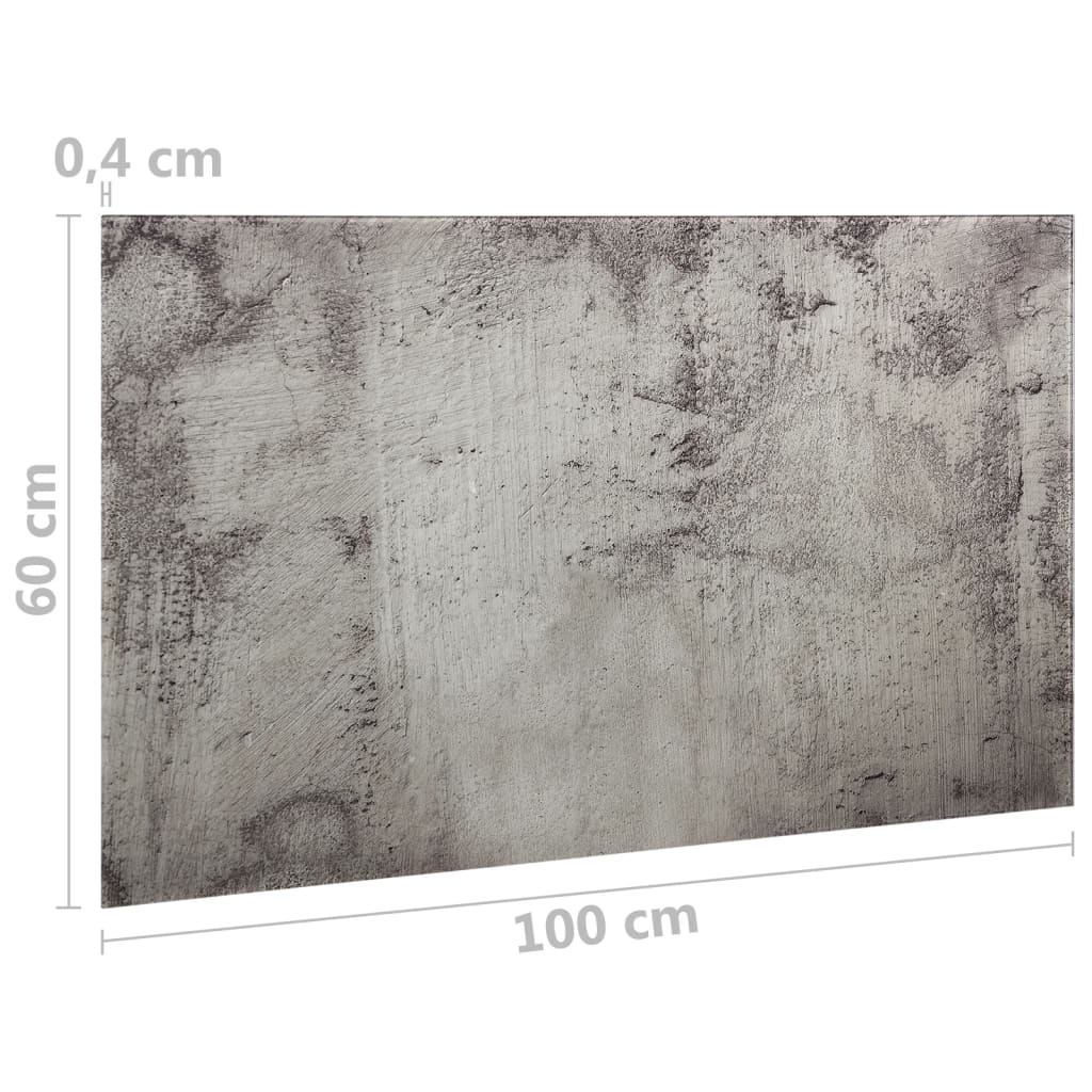 vidaXL Магнитна дъска за стенен монтаж, стъкло, 100x60 см
