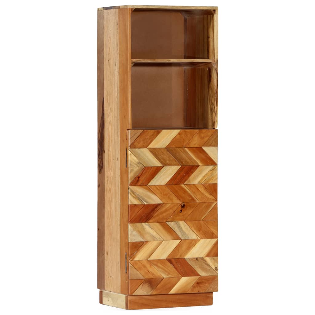 vidaXL Висок шкаф, 40x32x122 см, регенерирана дървесина масив
