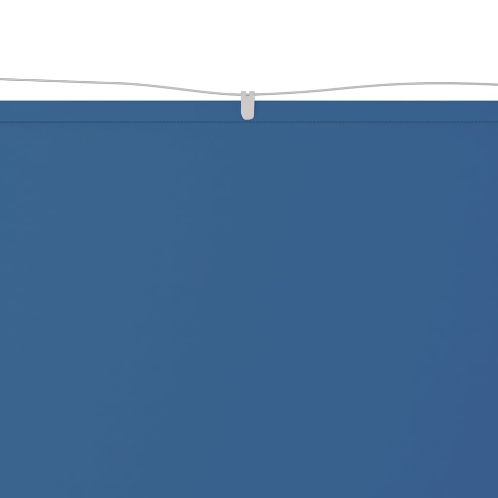 vidaXL Вертикален сенник, син, 180x600 см, оксфорд плат