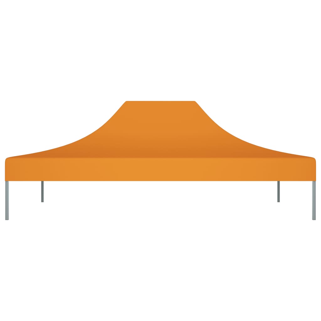 vidaXL Покривало за парти шатра, 4x3 м, оранжево, 270 г/м²