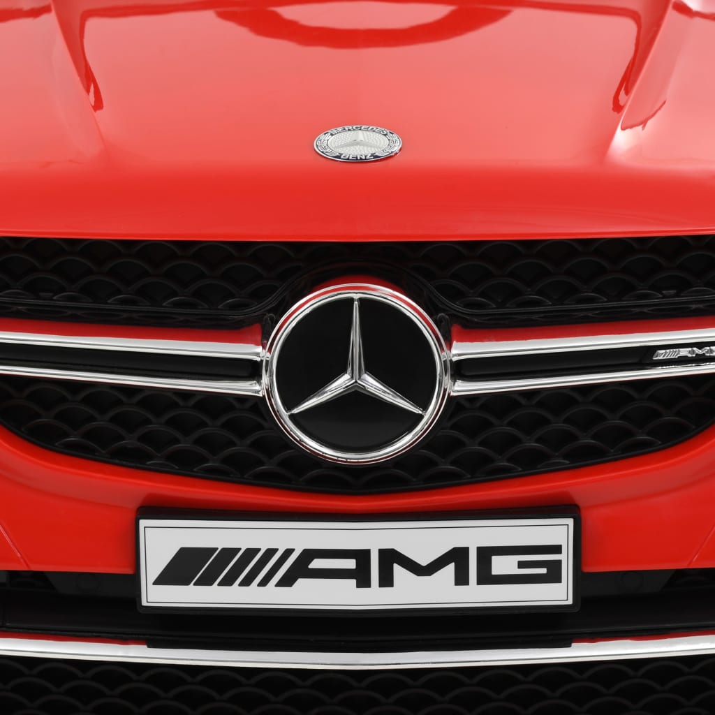 vidaXL Детска кола Mercedes Benz GLE63S пластмаса червена