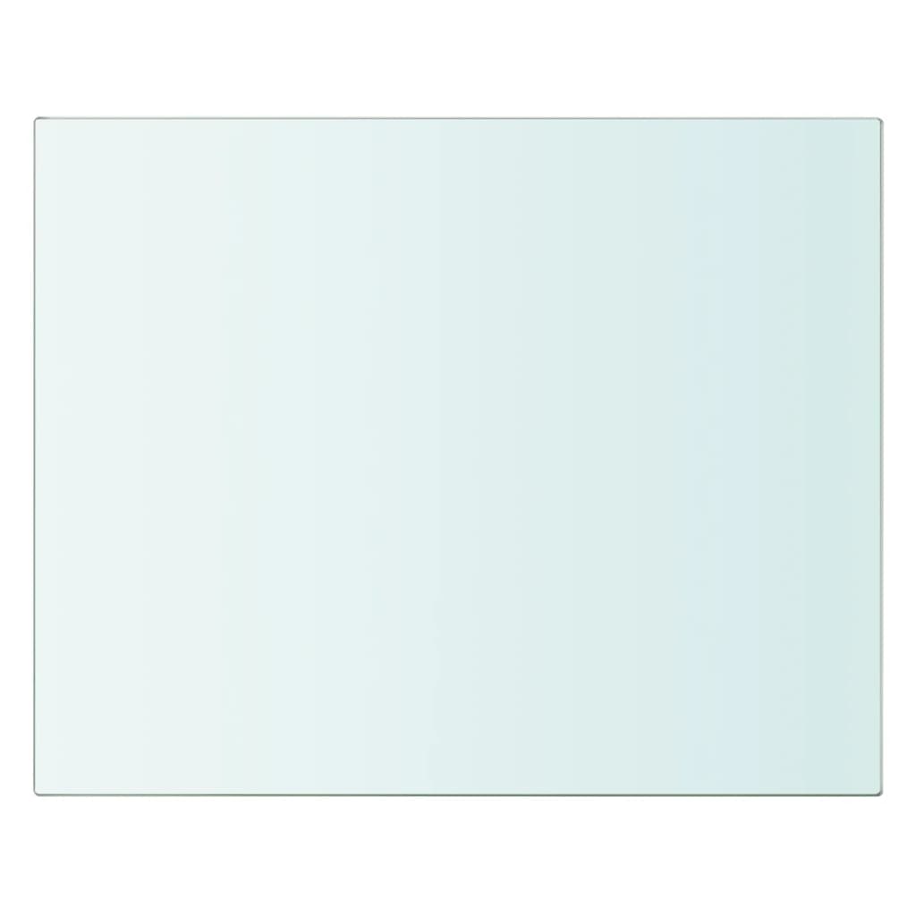 vidaXL Рафтове, 2 бр, панели прозрачно стъкло, 20x20 см