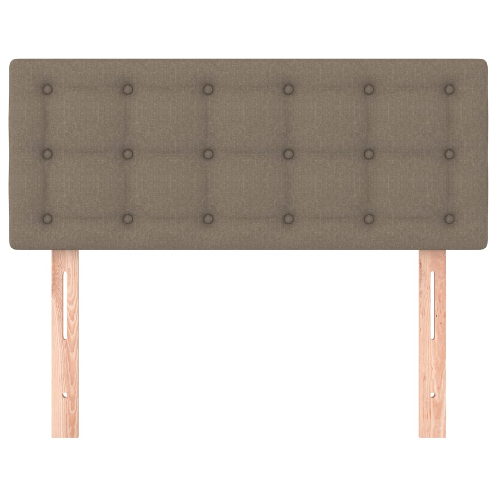 vidaXL Горна табла за легло, таупе, 80x5x78/88 см, плат