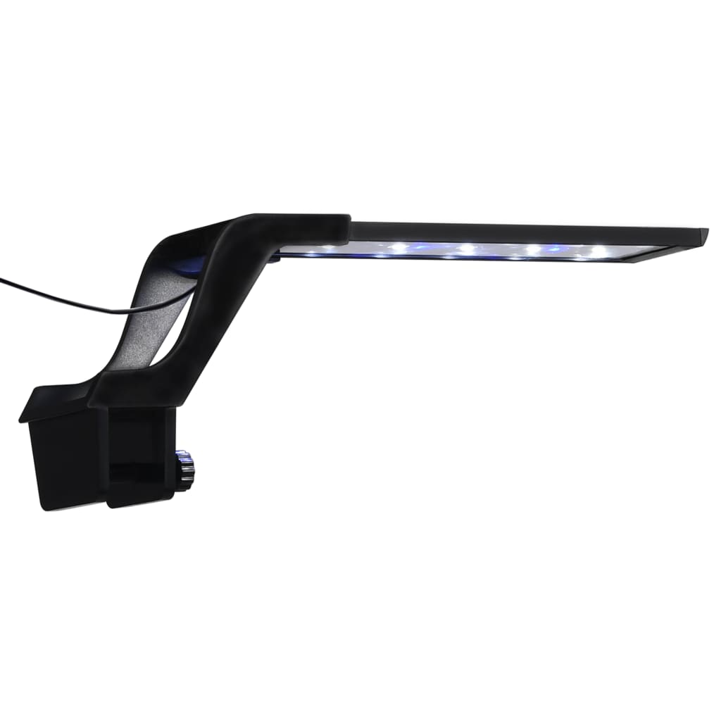 vidaXL LED лампа за аквариум със скоба, 25-45 см, синьо и бяло