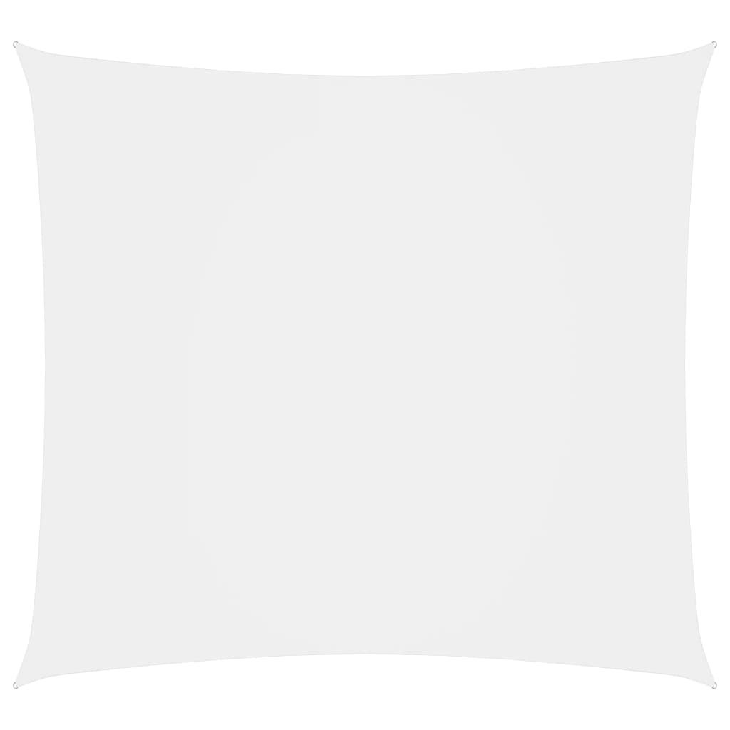 vidaXL Платно-сенник, Оксфорд текстил, правоъгълно, 2x2,5 м, бяло