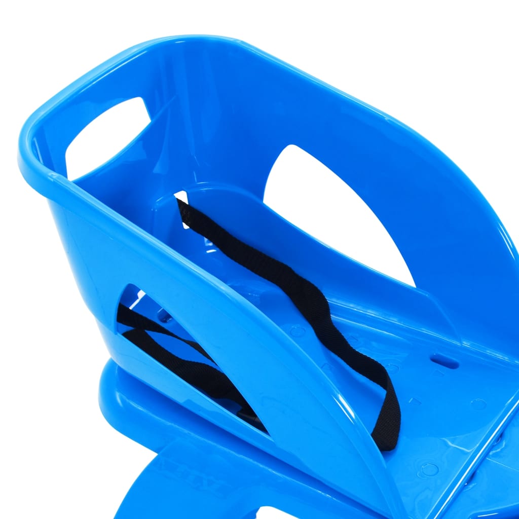 vidaXL Шейна със седалка и кормило синя 102,5x40x23 см полипропилен