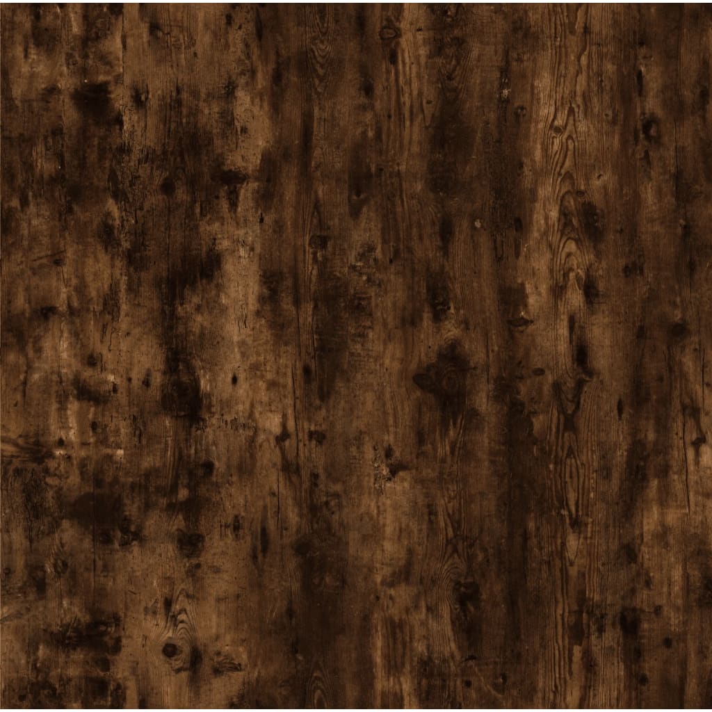 vidaXL Шкаф за фурна, опушен дъб, 60x46x81,5 см, инженерно дърво