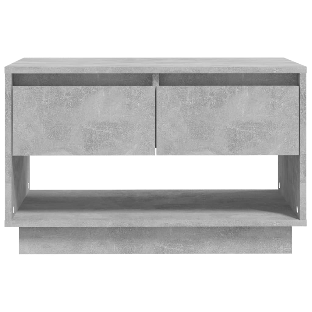 vidaXL ТВ шкаф, бетонно сиво, 70x41x44 см, ПДЧ