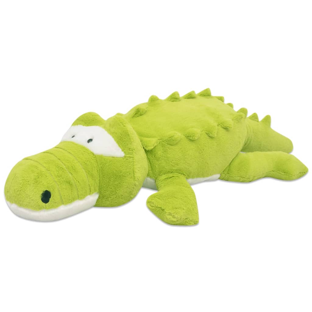 vidaXL Плюшена играчка крокодил XXL 100 см