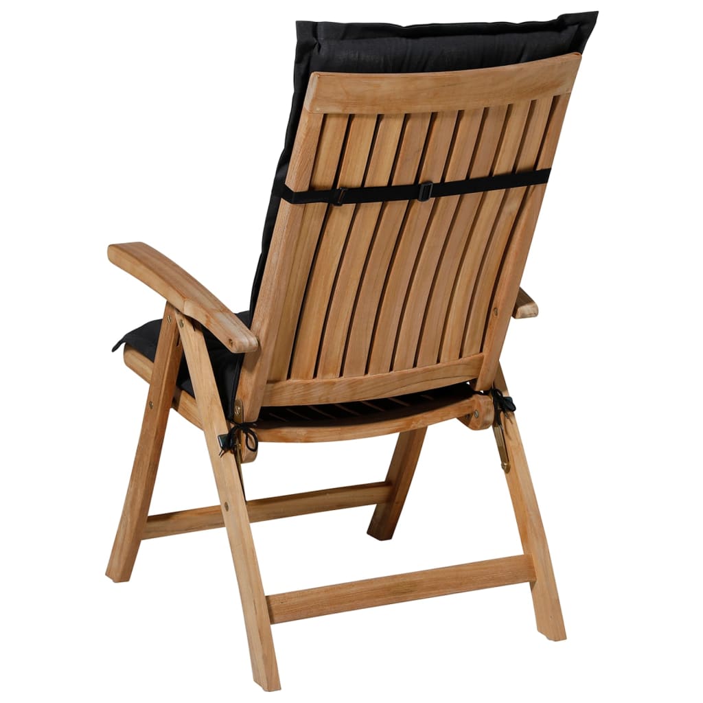 Madison Възглавница за стол с висок гръб Panama 123x50 см черен