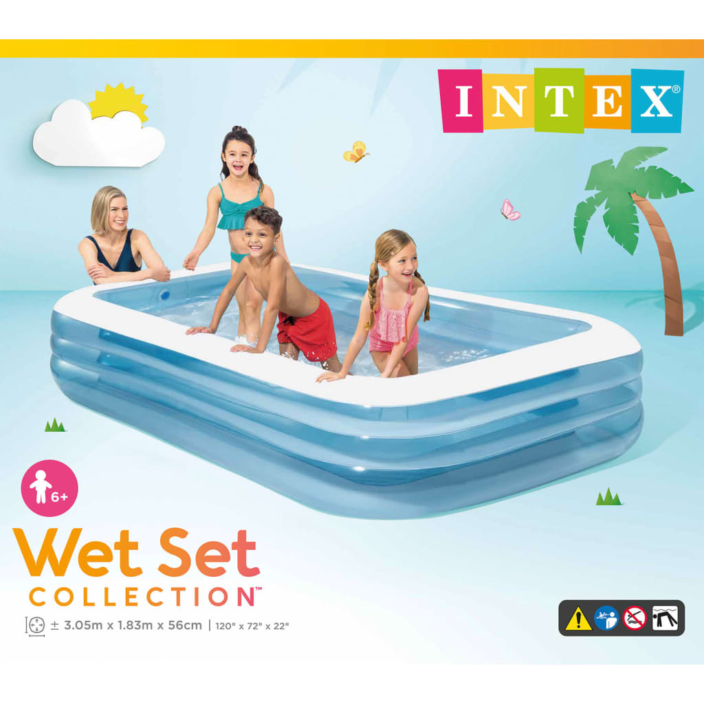Intex Swim Center Семеен басейн 305x183x56 см