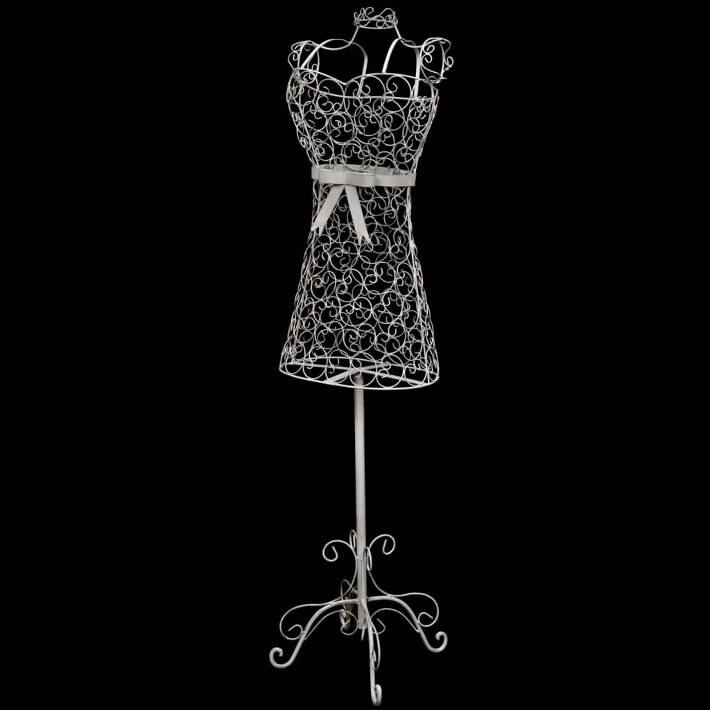 Метален манекен във винтидж стил, форма рокля
