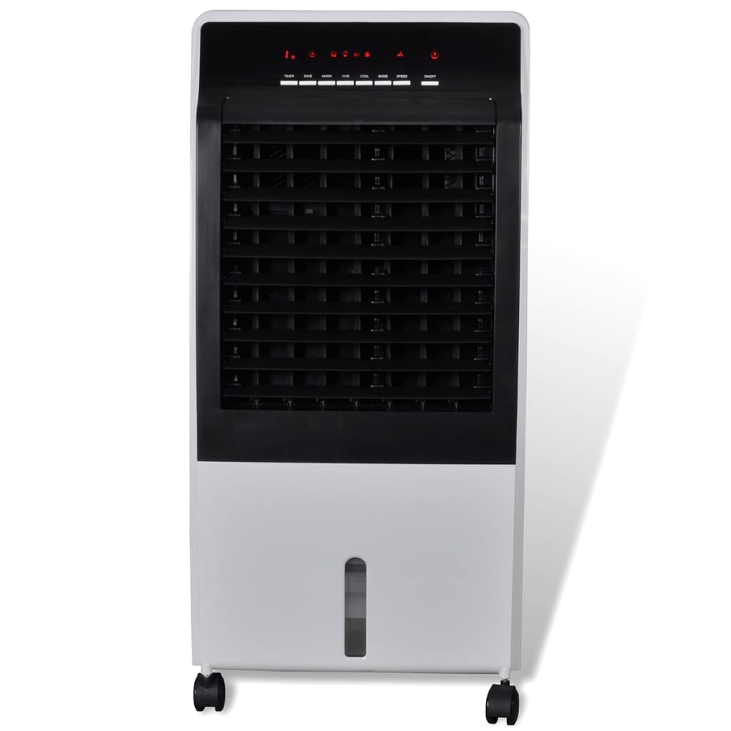 vidaXL Преносим охладител за въздух с пречиствател и овлажнител, 8 л