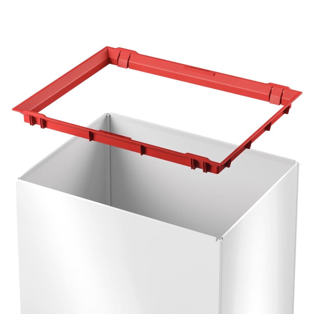 Hailo Кош за отпадъци Big-Box Swing, XL, 52 л, бял, 0860-231