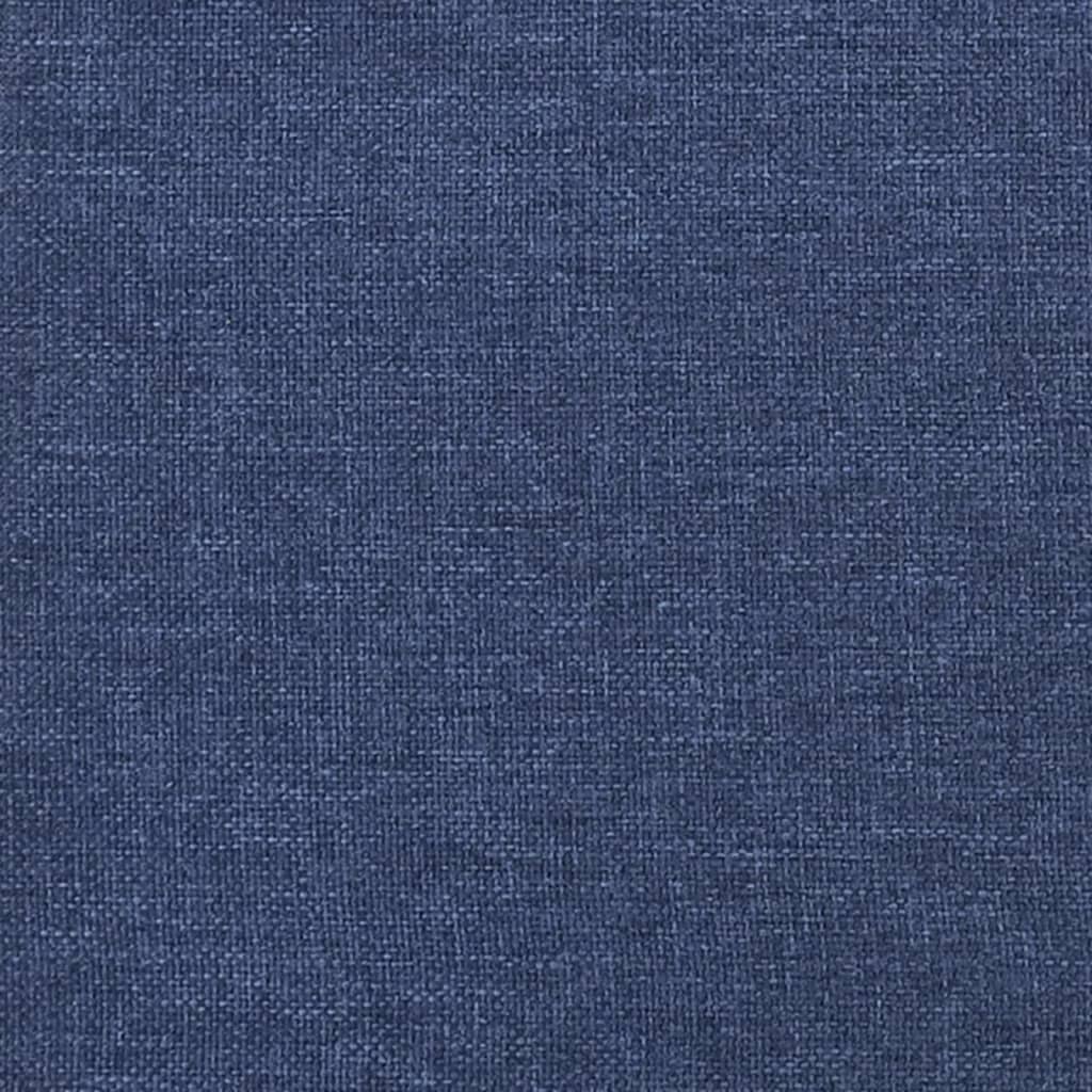 vidaXL Табуретка, синя, 78x56x32 см, плат