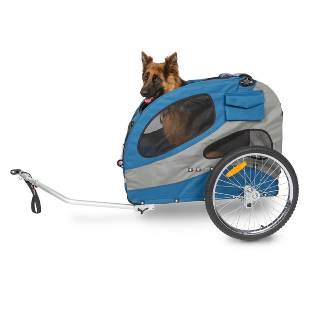 PetSafe Велосипедно ремарке за кучета "Happy Ride" L синьо