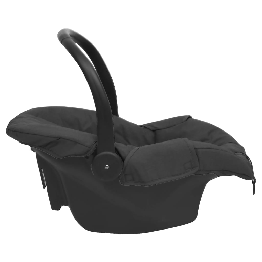 vidaXL Бебешко столче за кола, антрацит, 42x65x57 см