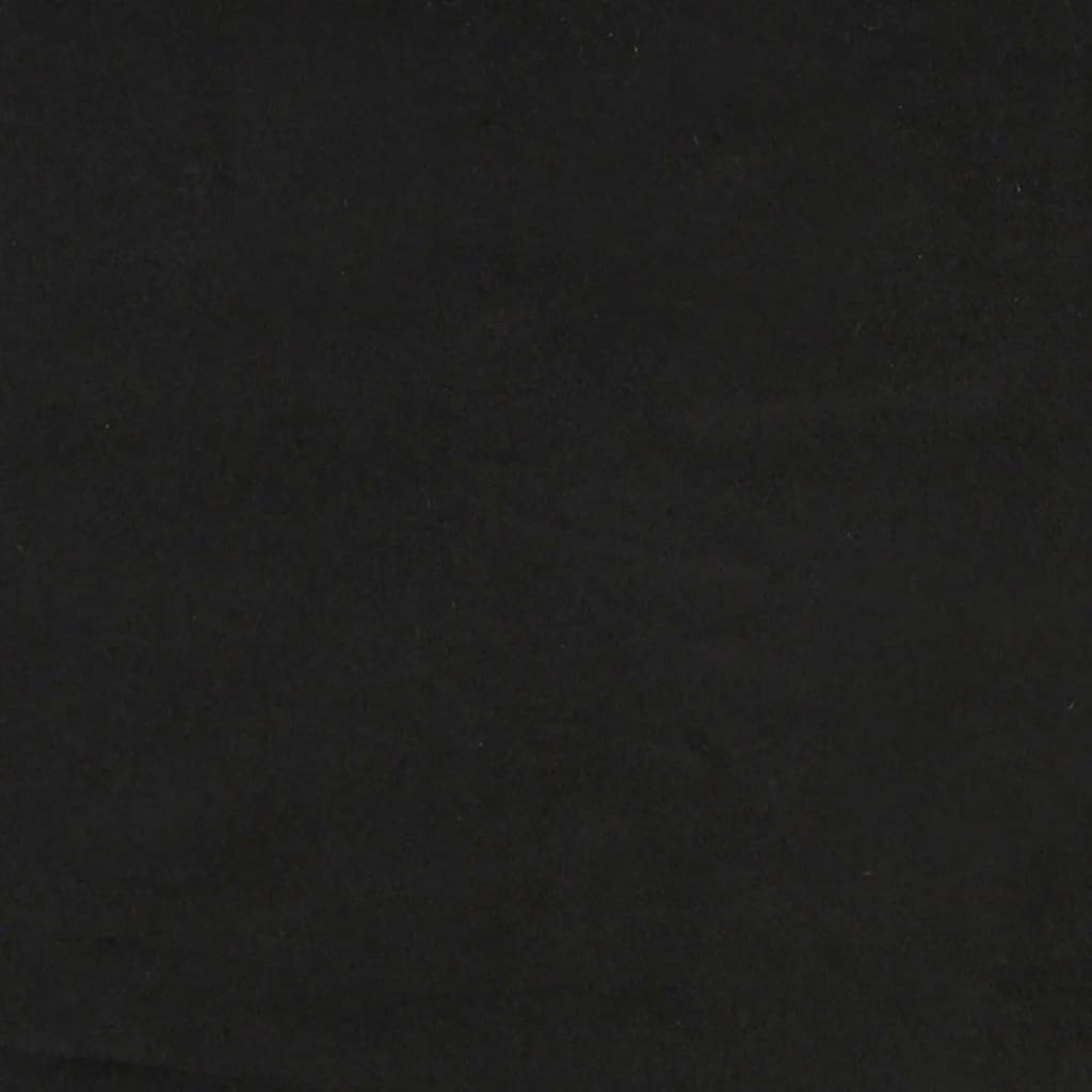 vidaXL Пейка, черна, 81,5x41x49 см, кадифе