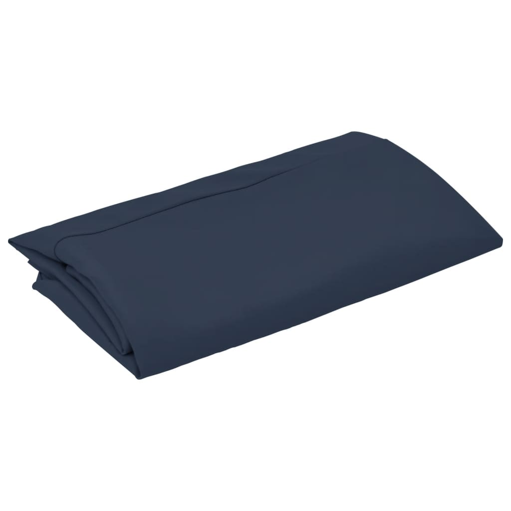 vidaXL Резервно покривало за чадър с чупещо рамо, синьо, 300 см