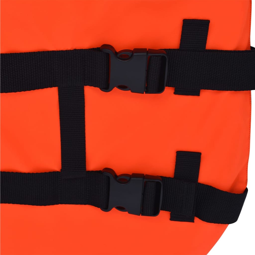 vidaXL Спасителна жилетка за кучета, размер M, оранжева