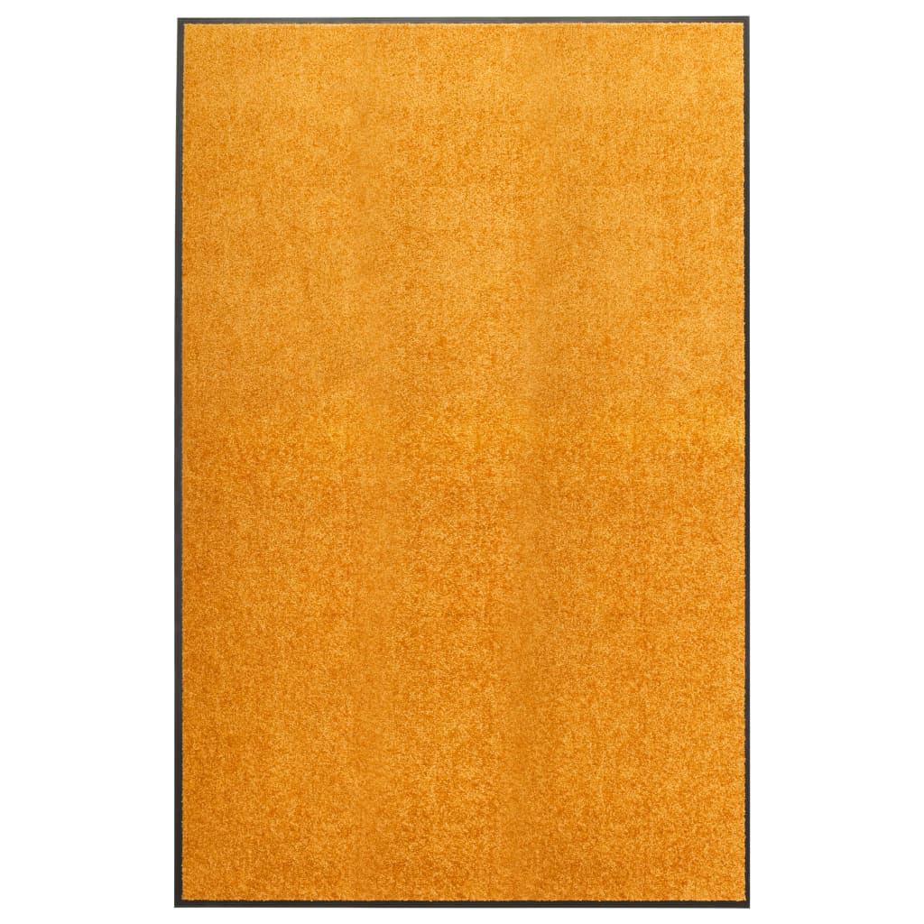 vidaXL Перима изтривалка, оранжева, 120x180 см