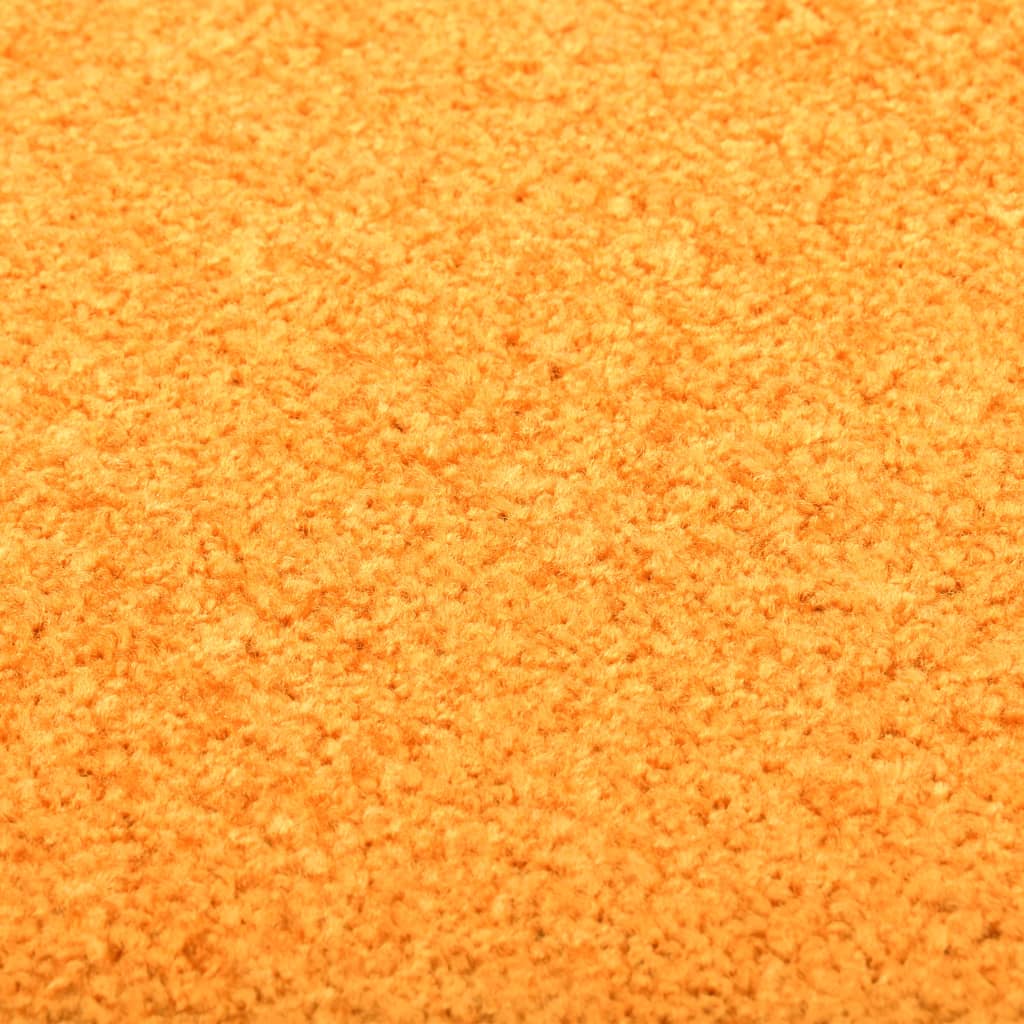 vidaXL Перима изтривалка, оранжева, 120x180 см