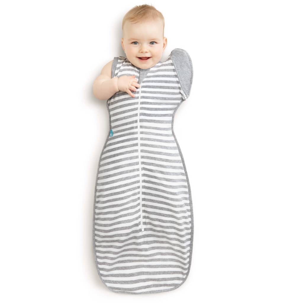 Love to Dream Бебешко спално чувалче Swaddle UP, М, сиво